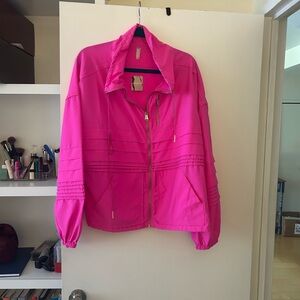 Free People Movement Miami Pink Track Jacket